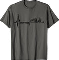 Trucker Diesel Heartbeat Semi Trailer Truck Driver