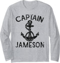 Captain Jameson Yacht Anchor Boat Ship Boating Long
