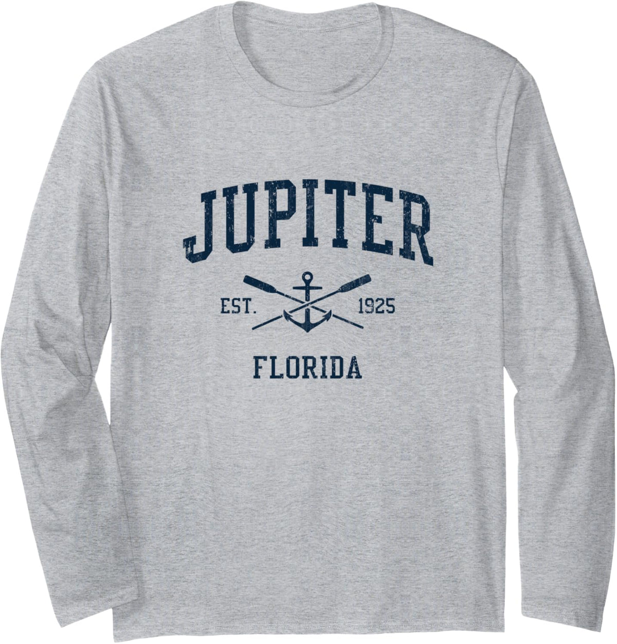 Jupiter Fl Vintage Navy Crossed Oars Boat Anchor
