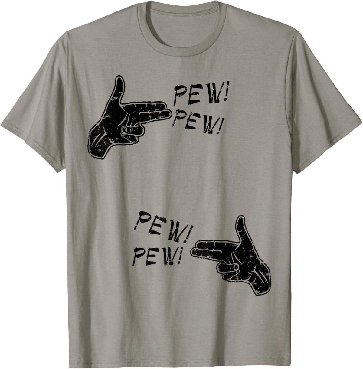Pew Funny Pistol Hand Gun Noise