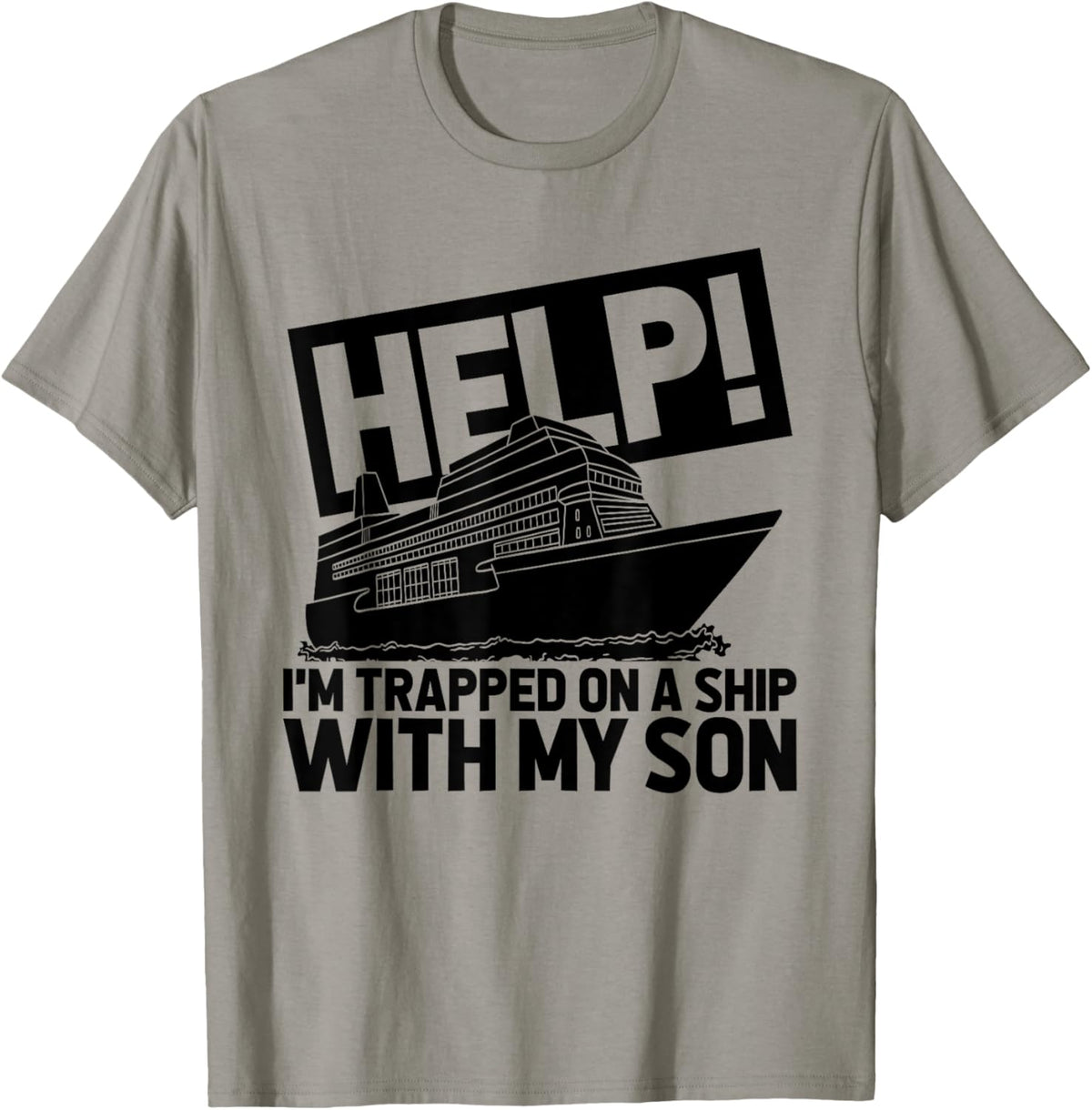 Funny Liner Trip Ship Cruising Captain Ocean Boat
