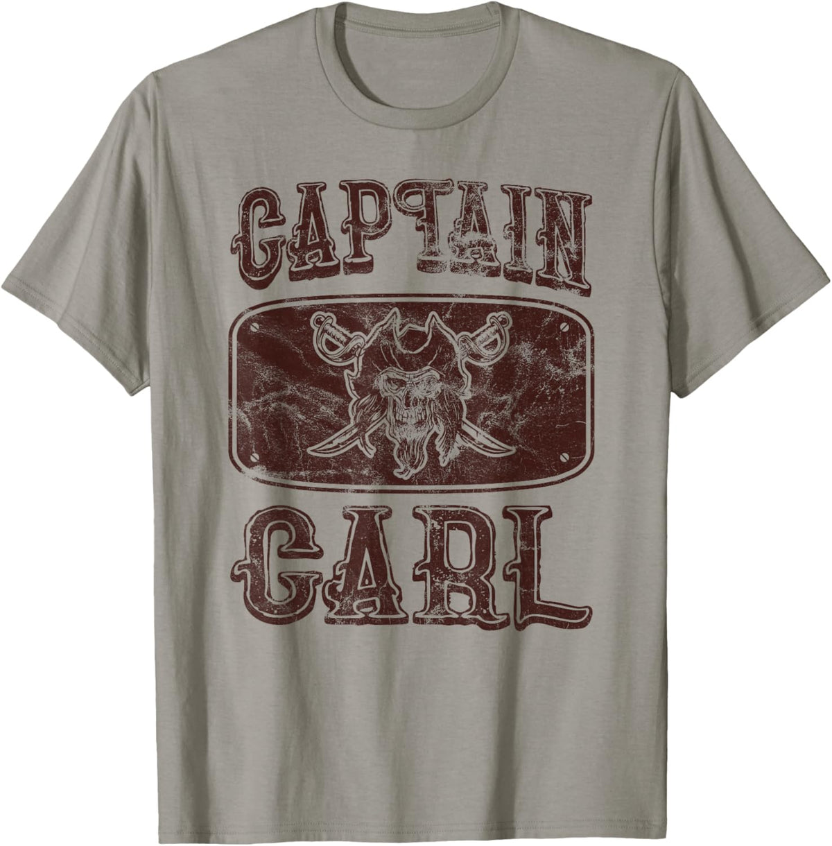 Vintage Captain Carl Personalized Pirate Pontoon Boating