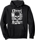 Diesel Brothers Amercian Flag T Pullover Hoodie