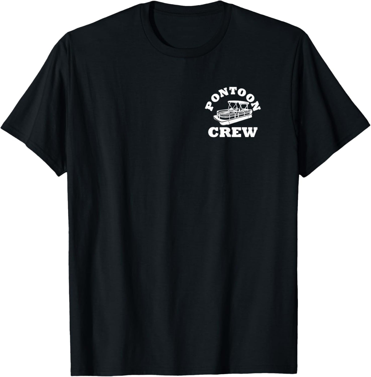Pontoon Crew Captain Boat Lake River Boating Lover