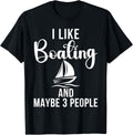 I Like Boating Maybe 3 People Boating