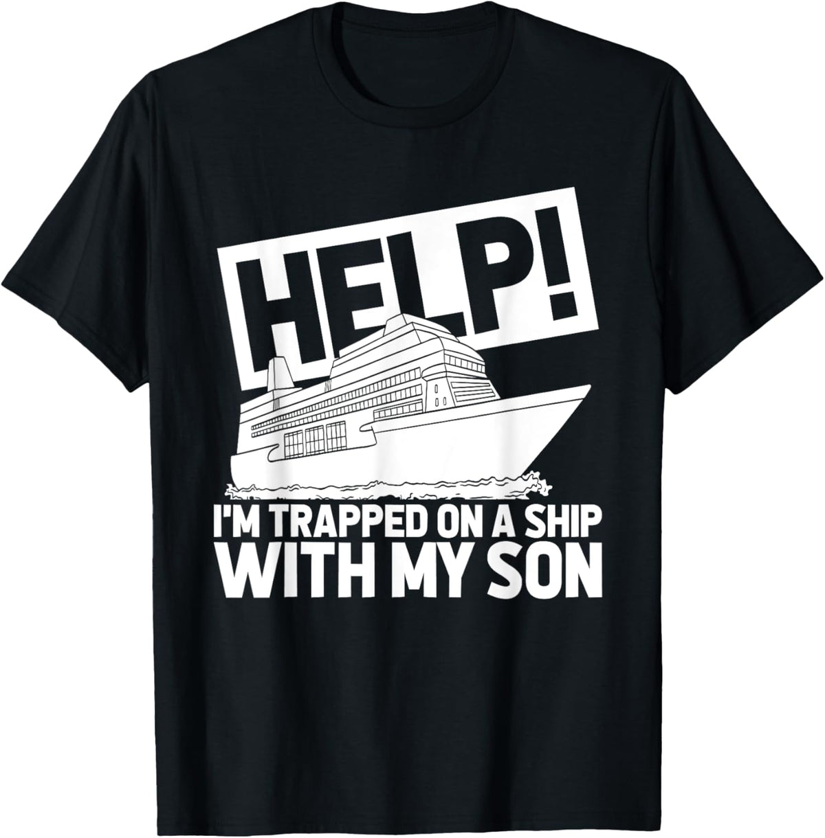Funny Liner Cruising Ship Captain Ocean Trip Boat