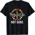 Protect Kids Not Guns Floral Flower Peace Sign Gun Control
