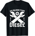 My Blood Type Is Diesel Car Mechanic Funny