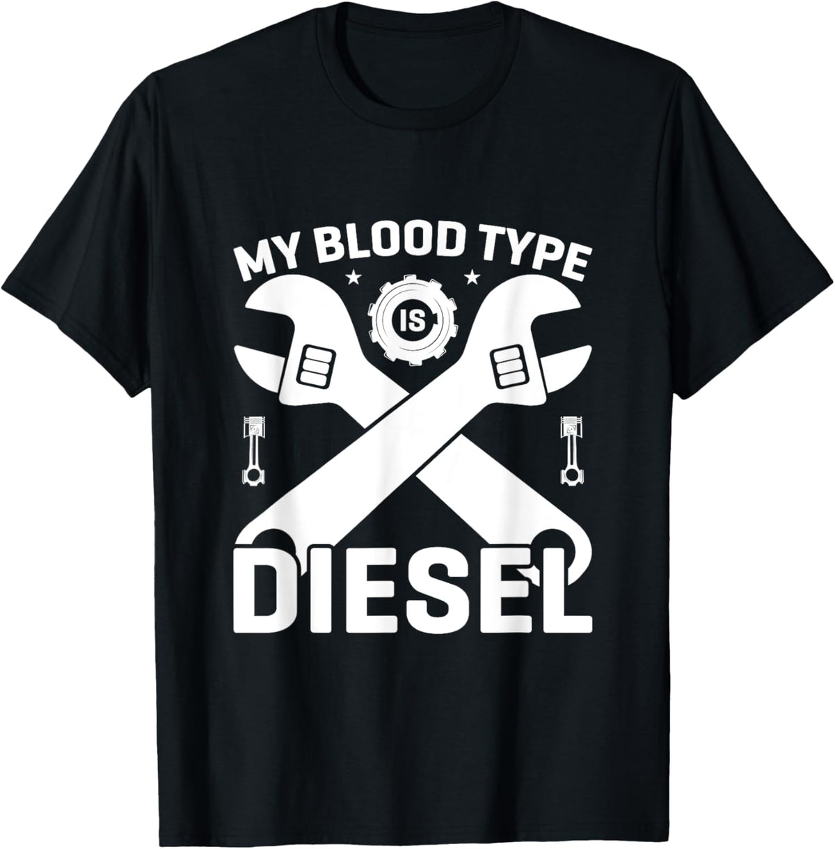 My Blood Type Is Diesel Car Mechanic Funny