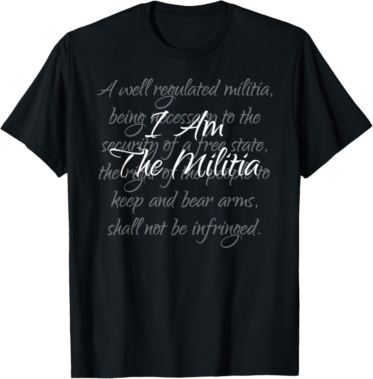 Scout Co I Am Militia Pro 2Nd Amendment Proud American Unisex T