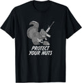 Funny Protect Your Nuts Squirrel Ar15 Gun