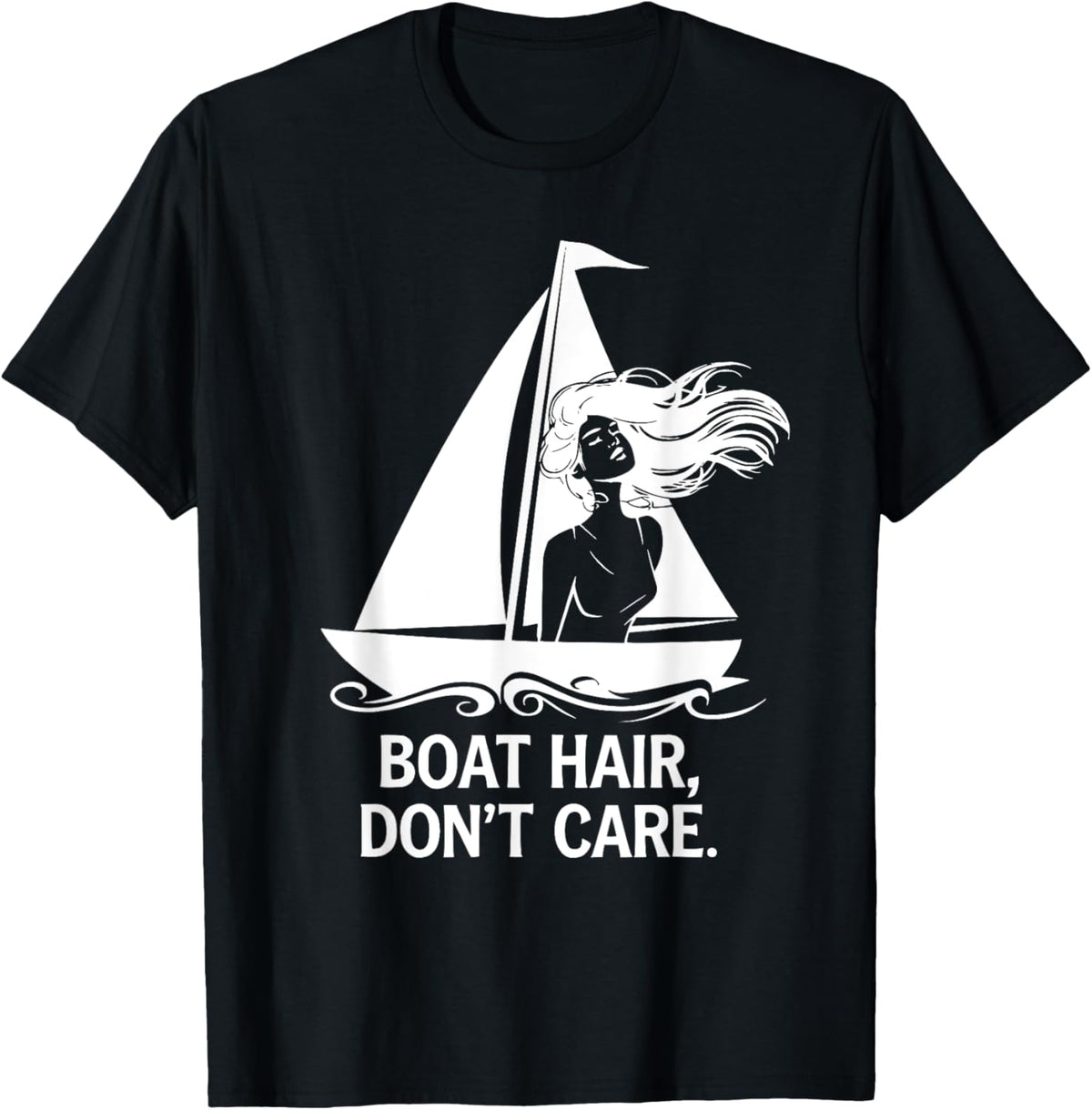 Funny Woman Sailor Sailboat Design
