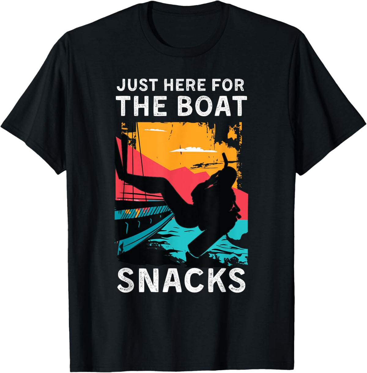 Scuba Diving Just Here Boat Snacks Snacking