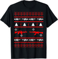Ak 47 M4 Ugly Christmas Party Sweater Gun Lovers