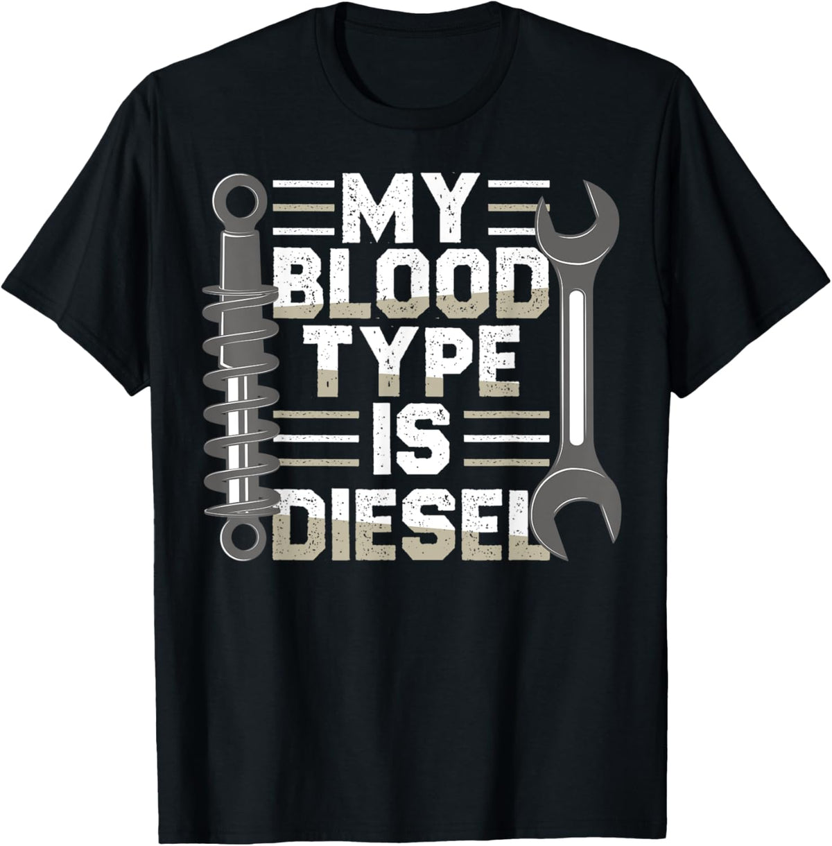 My Blood Type Is Diesel Semi Truck Driver