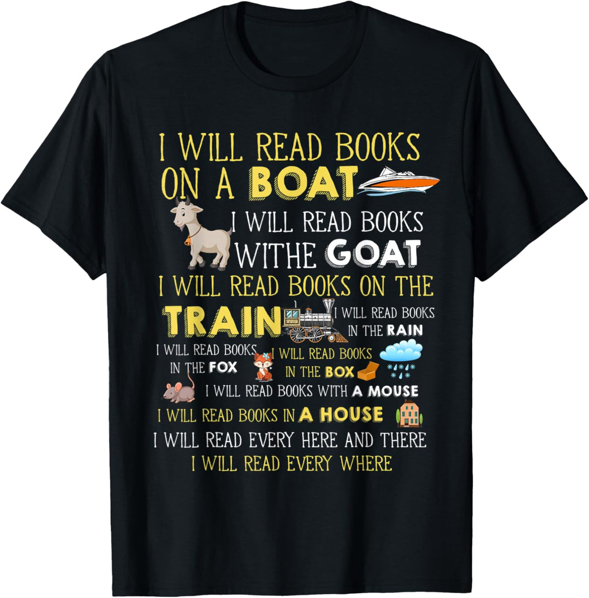 Reading Everywhere I Will Read Books On A