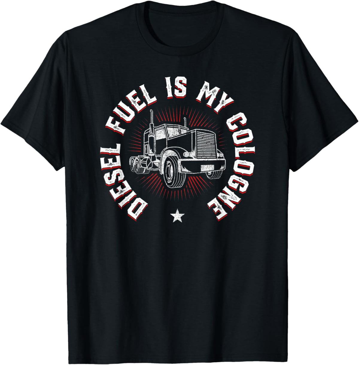 Smell Of Diesel Funny Trucker Semi Truck Driver