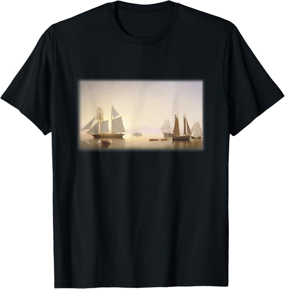Ocean Sunset Art Boat Sailing Art Gifts Sailboat