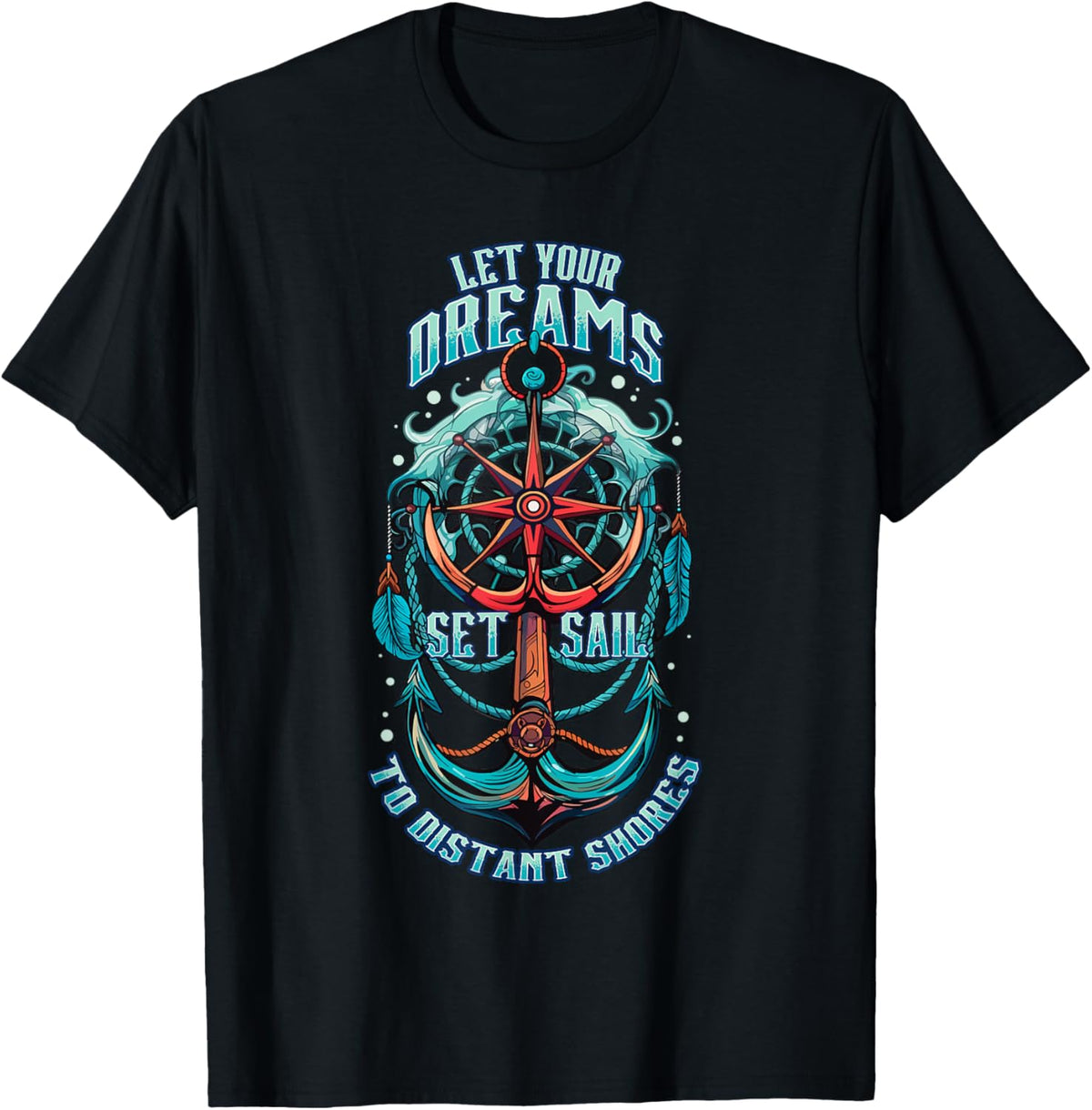 Nautical Dreamcatcher Let Dreams Set Sail Boat Anchor