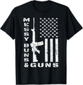 Gun Owner Ar15 Messy Buns Guns Women