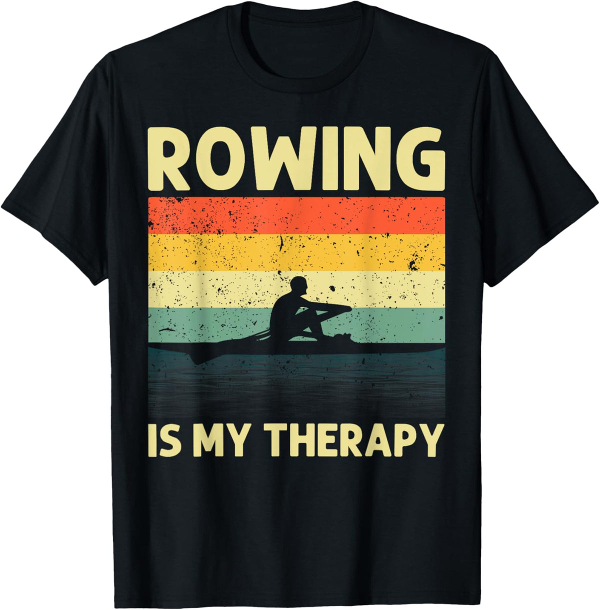 Funny Rowing Design Men Women Crew Rowing Boat