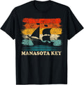 Manasota Key Sailing Vintage Sailboat Summer Boating Sailor