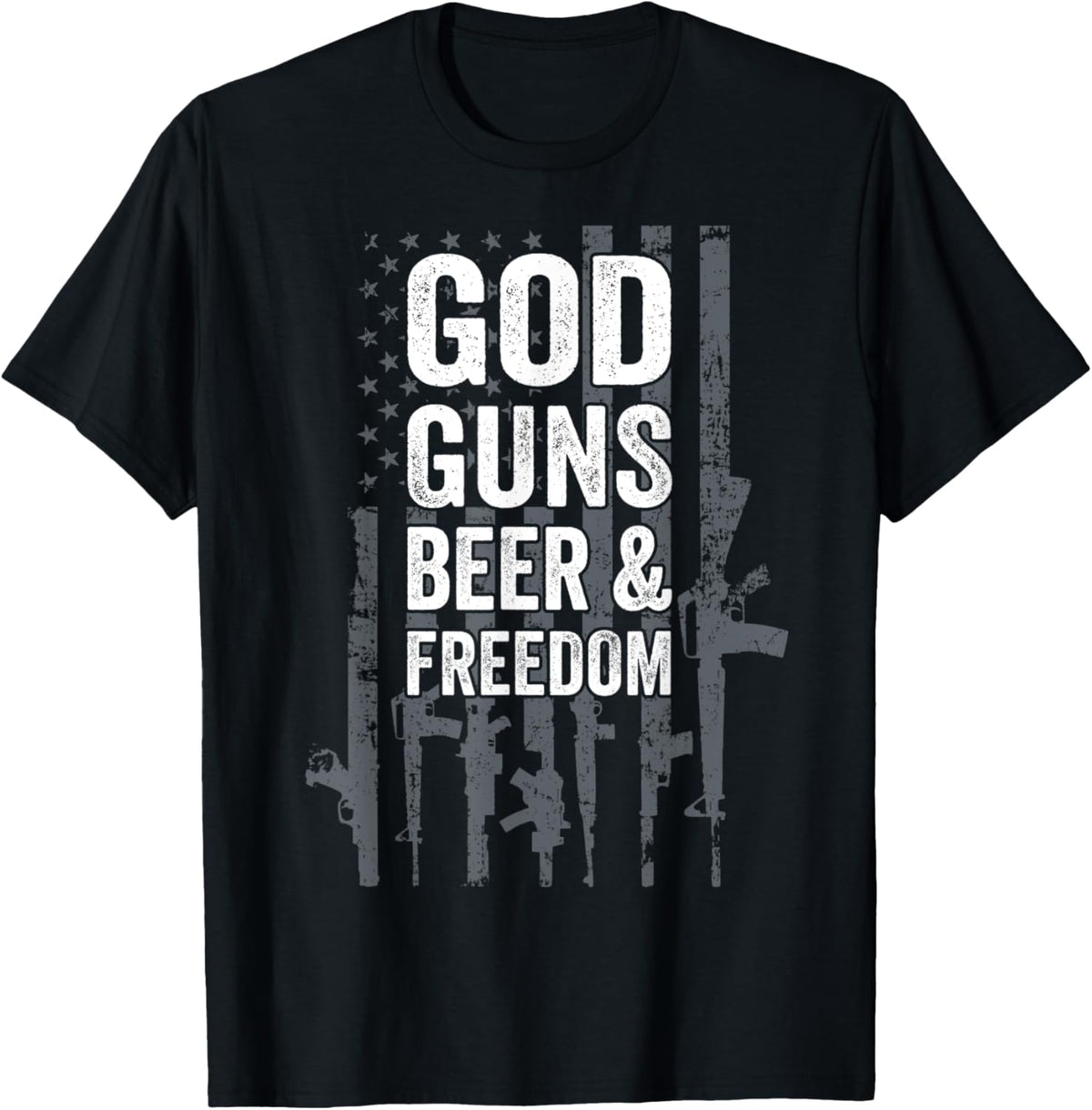 God Guns Beer Freedom Pro God Pro Gun Usa Drinking