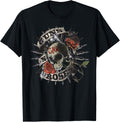 Guns N Roses Skull Floral