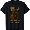 Diesel Built Freedom Driven Trucker Design