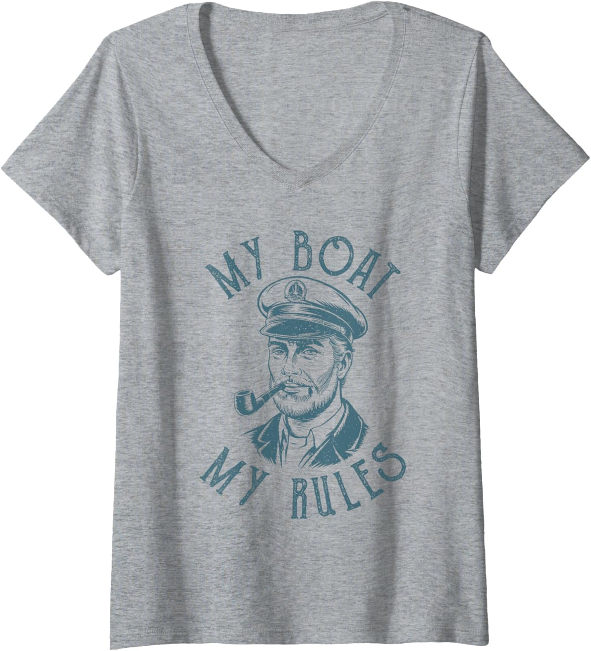 Womens My Boat My Rules Motor Boating Motor
