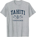 Tahiti Vintage Navy Crossed Oars Boat Anchor