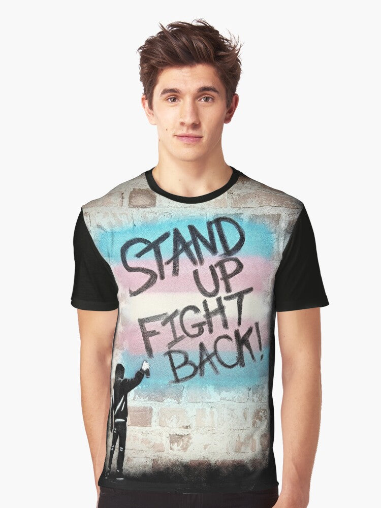 Stand Up Fight Back Graphic T Shirt T Shirt Everyday Wear