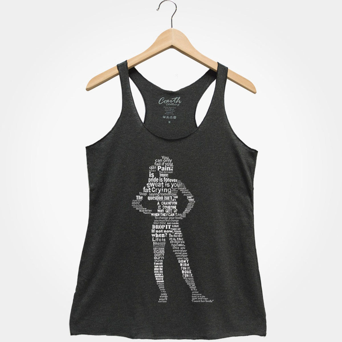 'Your Workout Is My Warm Up' Women's Racerback Workout Tank Top - Muscle Tee Apparel:**