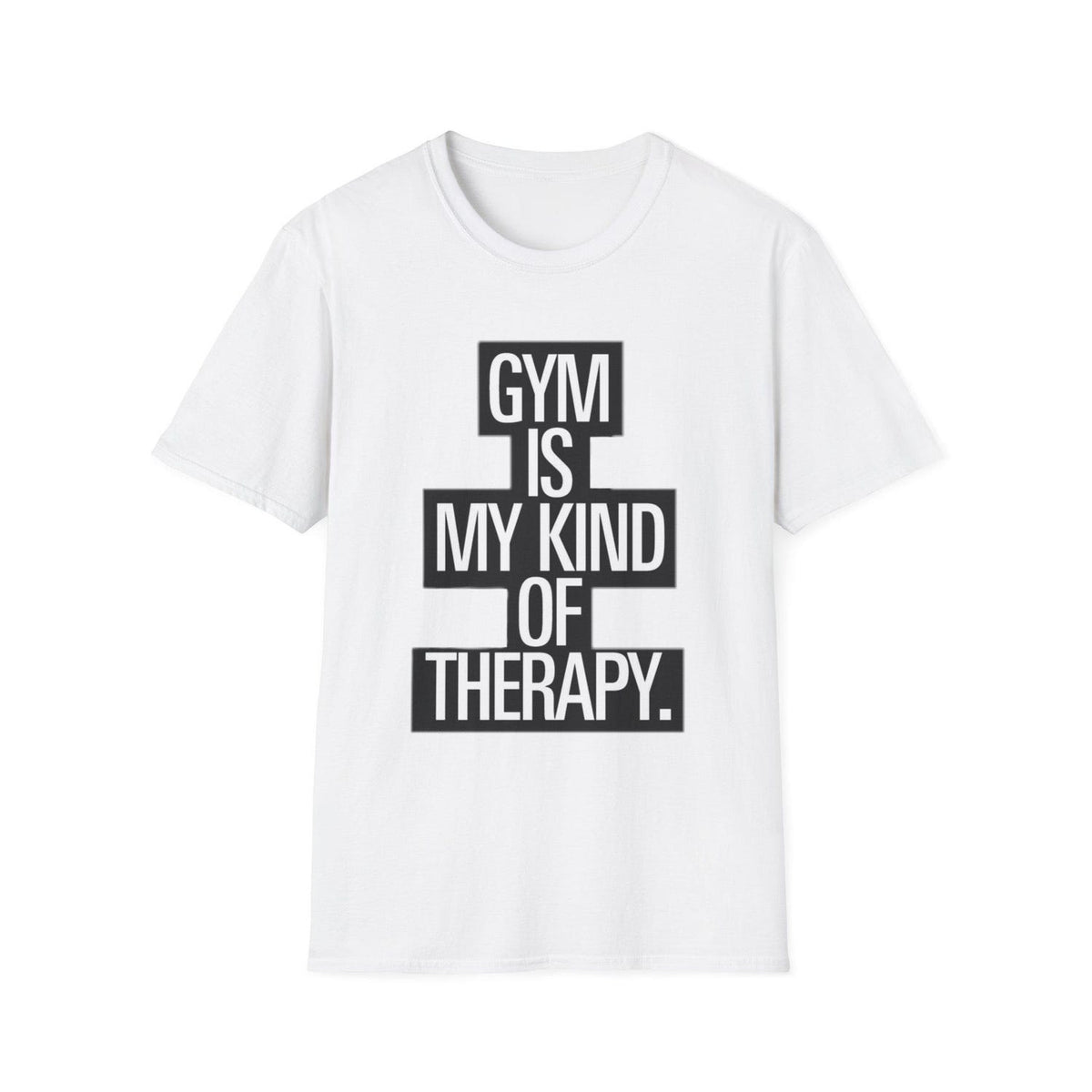 Gym Therapy T-Shirt - Motivational Fitness Unisex Workout Perfect Gift Athletes Casual Wear Gym Lovers Tee Apparel:**
