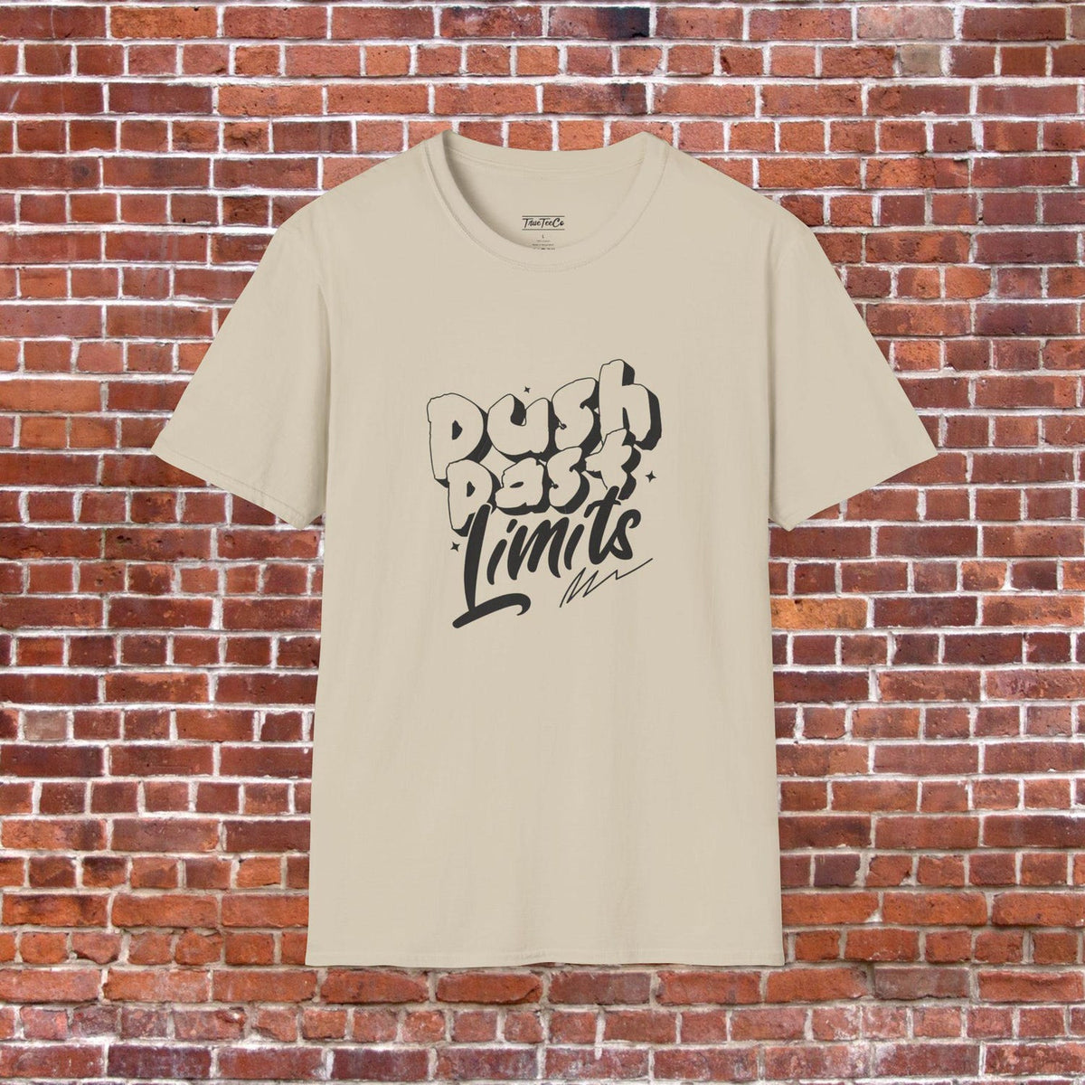 Motivational Unisex T-Shirt: Push Past Limits Graphic Tee