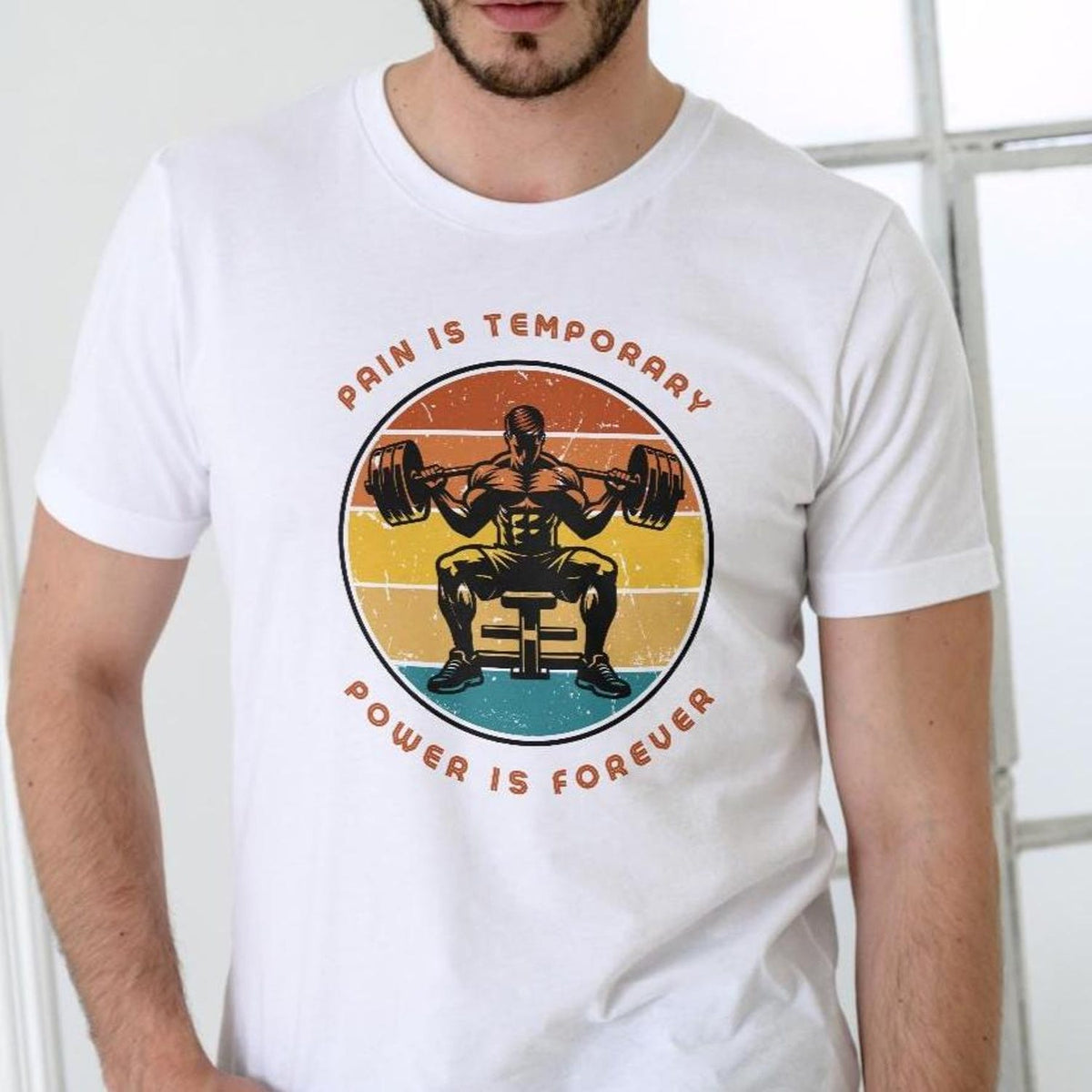 Pain Is Temporary Gym Shirt: Workout Motivation Tee