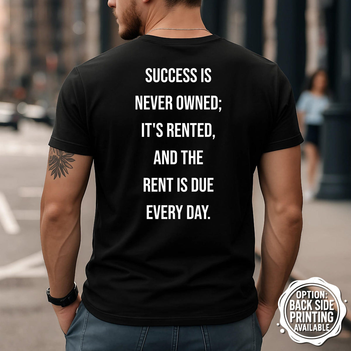 Motivational Gym T-Shirt, Success Quote Tee, Fitness Motivation, Inspirational Shirt, Workout Motivation, Gym Apparel, Bodybuilding