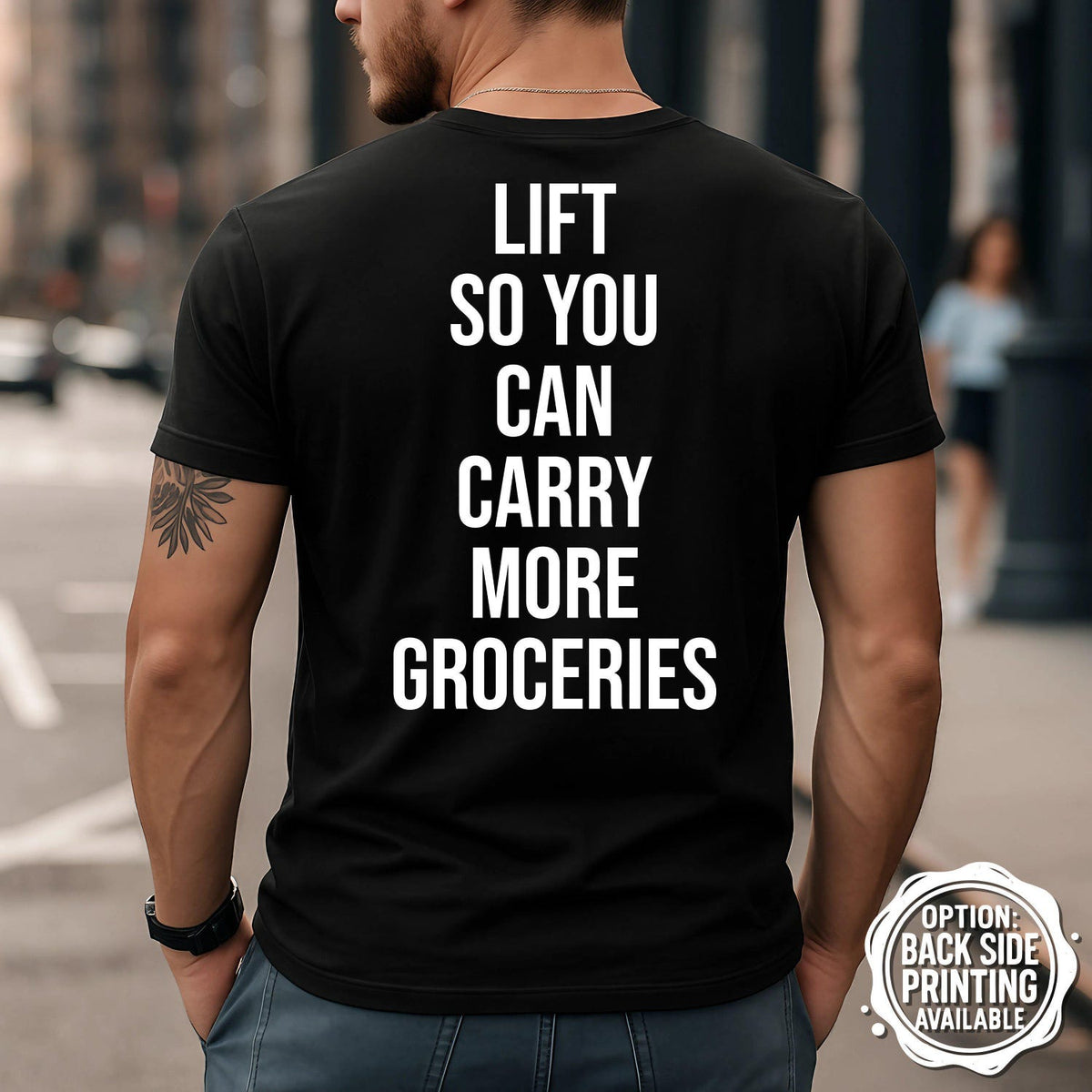 Lift Groceries T-Shirt, Funny Workout Shirt, Gym Motivation Tee, Bodybuilding Shirt, Weightlifting Shirt, Fitness Gift Idea