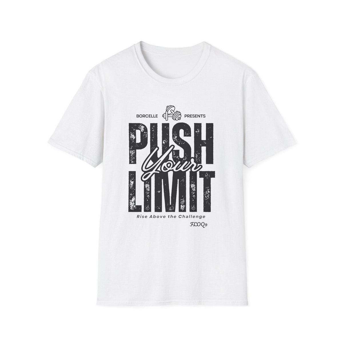 Push Your Limit Motivational Workout T-Shirt - Gym Fitness Inspirational Gift Athletes Tee Apparel:**