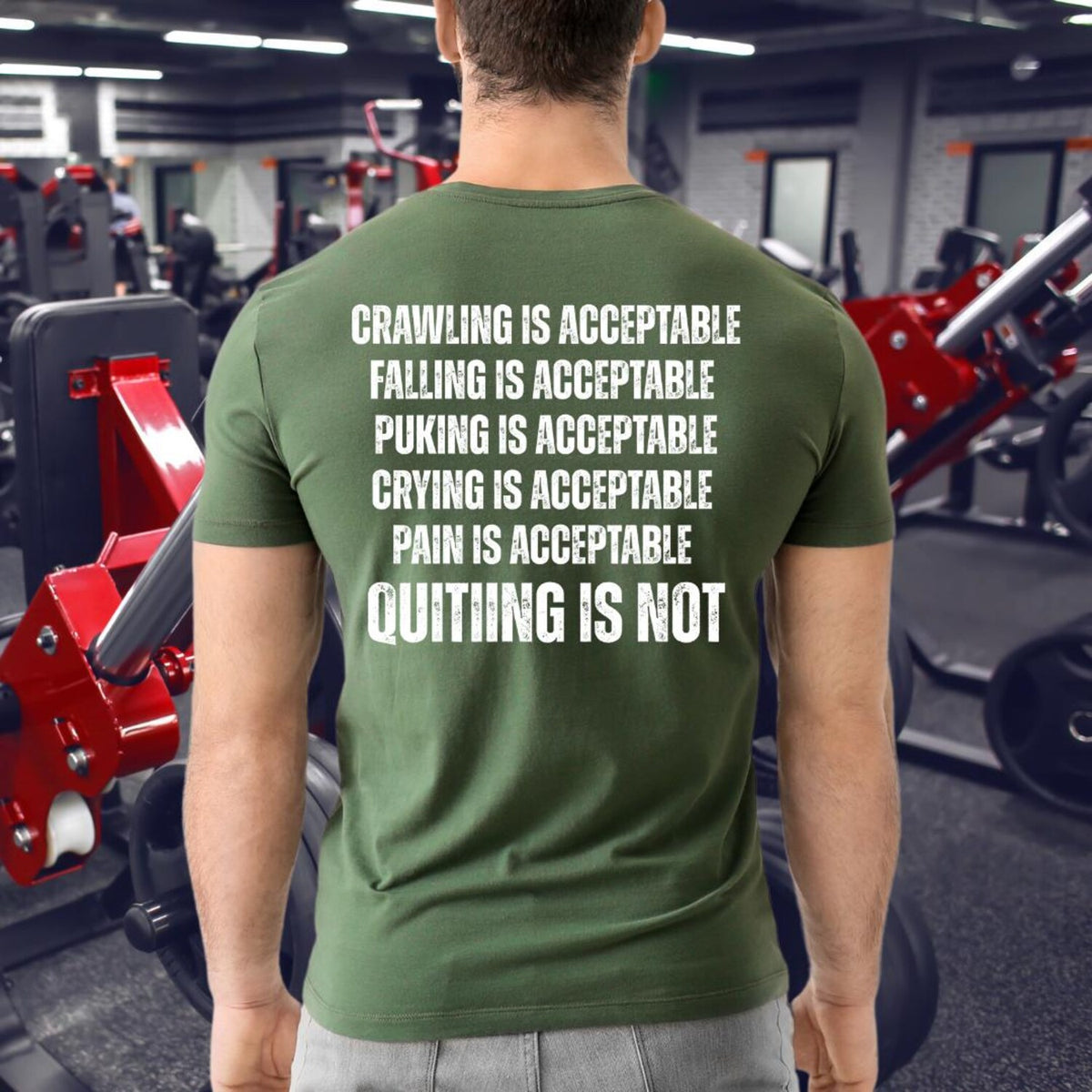 Never Quite Don't Give Up Motivational Gym Tee - Inspirational Workout Fitness Athletic Tee Exercise T-Shirt Apparel:**