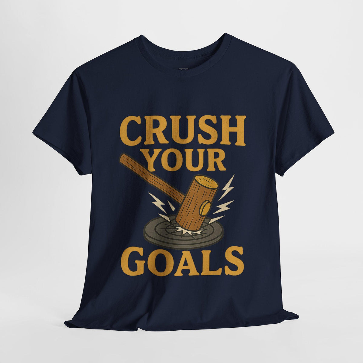 Crush Your Goals Fitness Tee - Motivational Gym T-Shirt Apparel