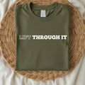 Lift Through It Retro Motivational Gym Shirt - Fitness Gift Tee Apparel:**