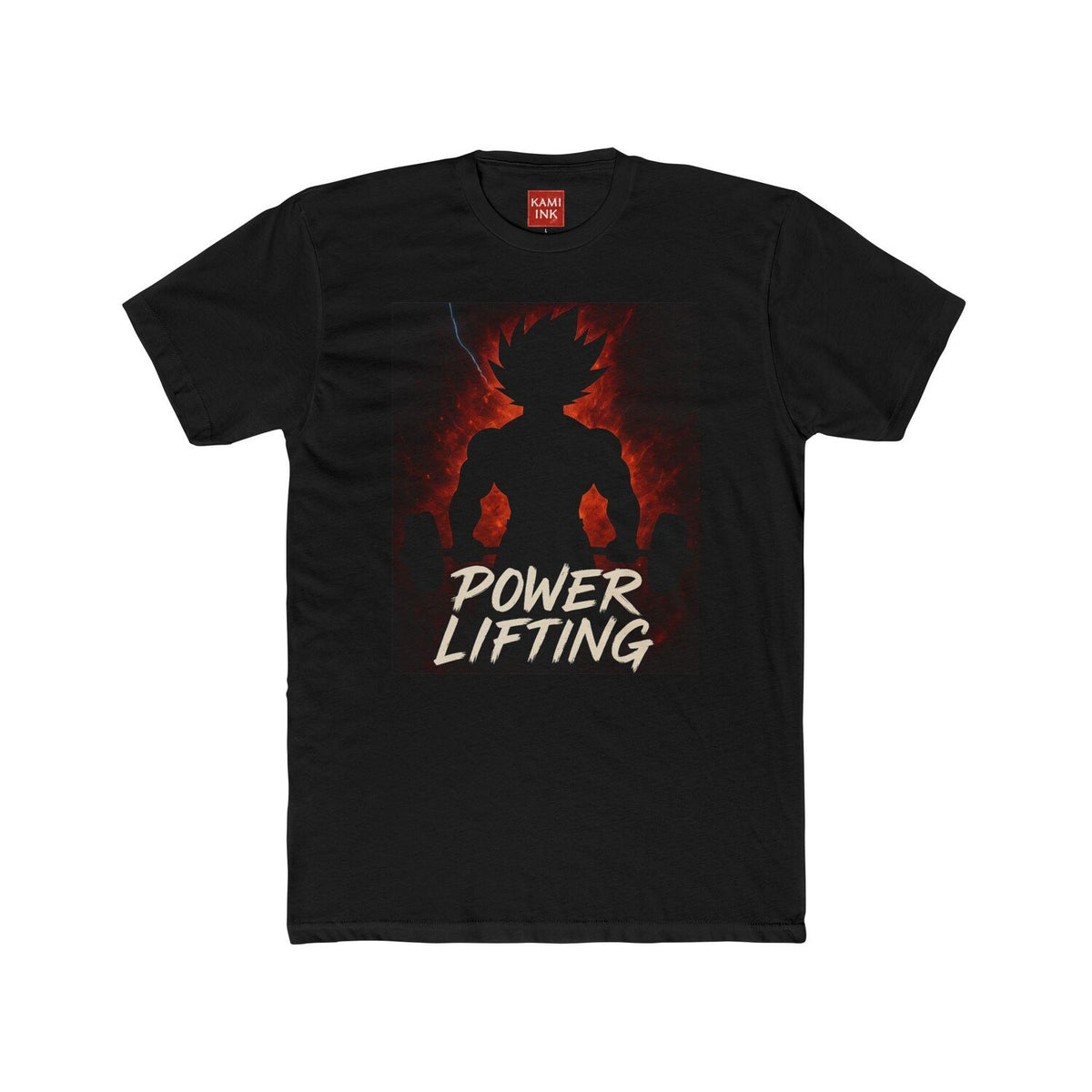 Power Lifting Unisex Cotton Crew Tee - Perfect for Gym Lovers Fitness Enthusiasts Training Workout Gear Apparel:**