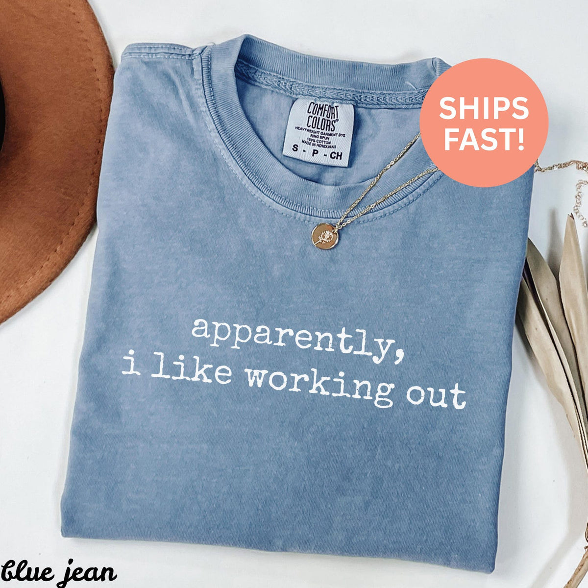 Apparently I Like Working Out Shirt - Funny Comfort ColorsÂ® Gym Humor Sarcastic Fitness Motivation Gift Tee Apparel:**