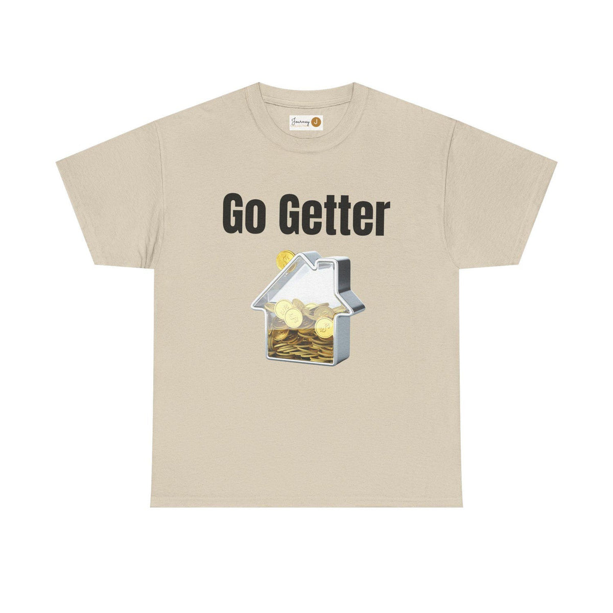 Motivational T-Shirt, Inspirational Tee, Positive Vibes Shirt, Empowering Top, Unisex Heavy Cotton Tee for Go Getter