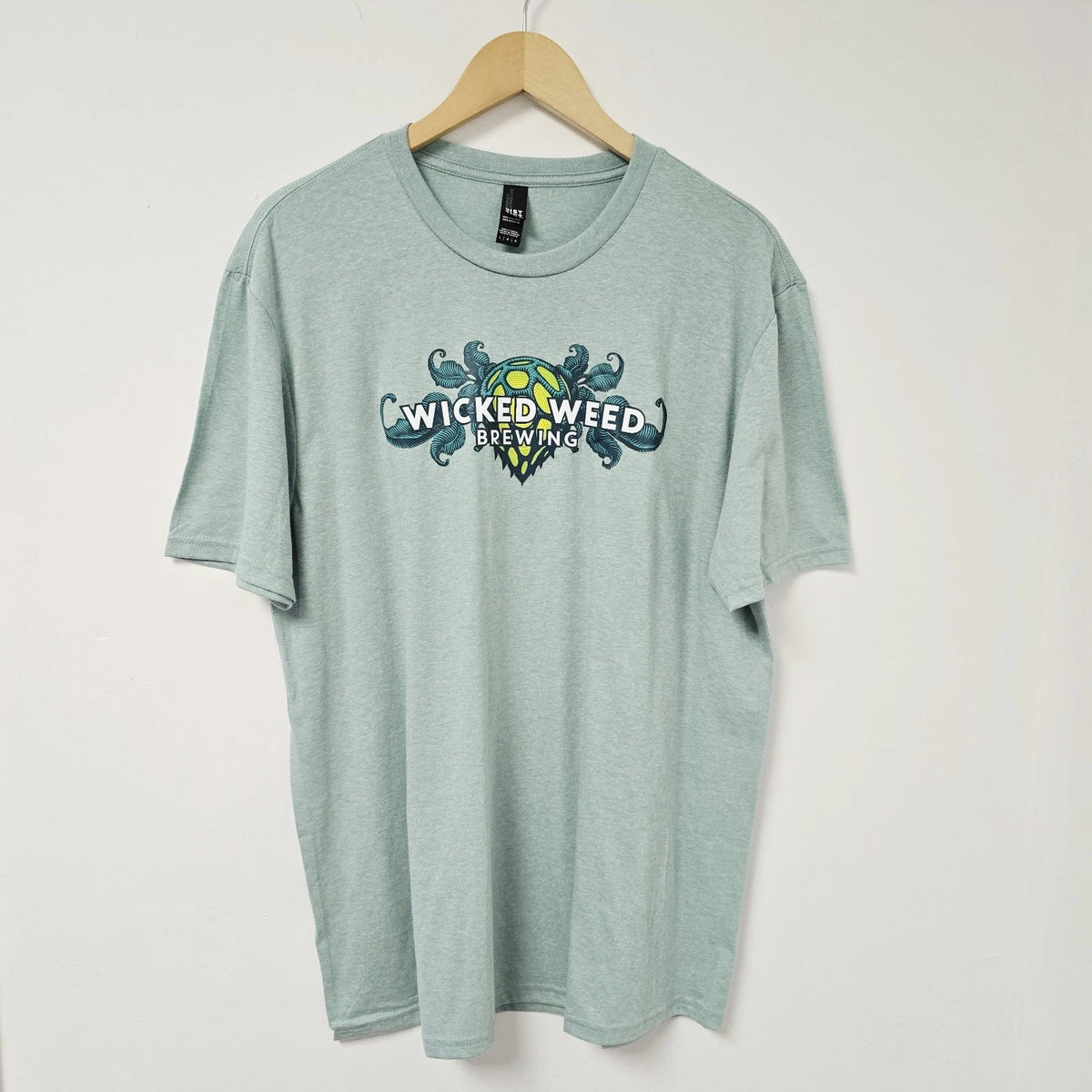 District Wicked Weed Brewing Short Sleeve Beer Brewery T-Shirt