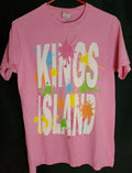 Y2K Kings Island Cincinnati Amusement Park Paint Splatter T-Shirt
