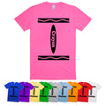 Kids Adults T-shirt Crayon World Book Day Halloween Unisex Short Sleeve Tee Gift