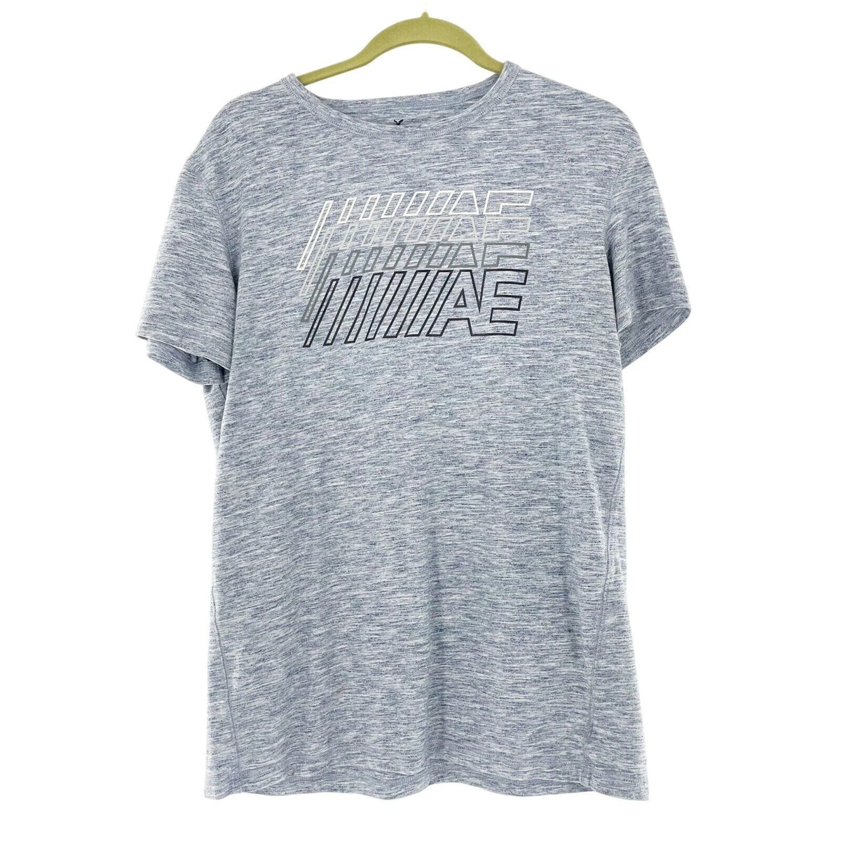 American Eagle Heathered Graphic Y2K 90s T-Shirt