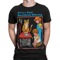 Kittys First Offering 80s Fun Cat-themed T-shirt #sr#t433